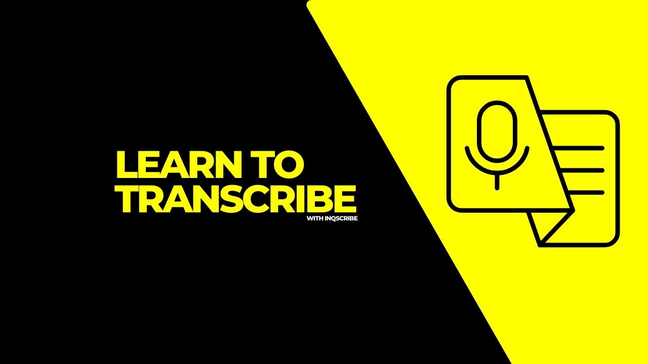 Learn how to transcribe with Inqscribe